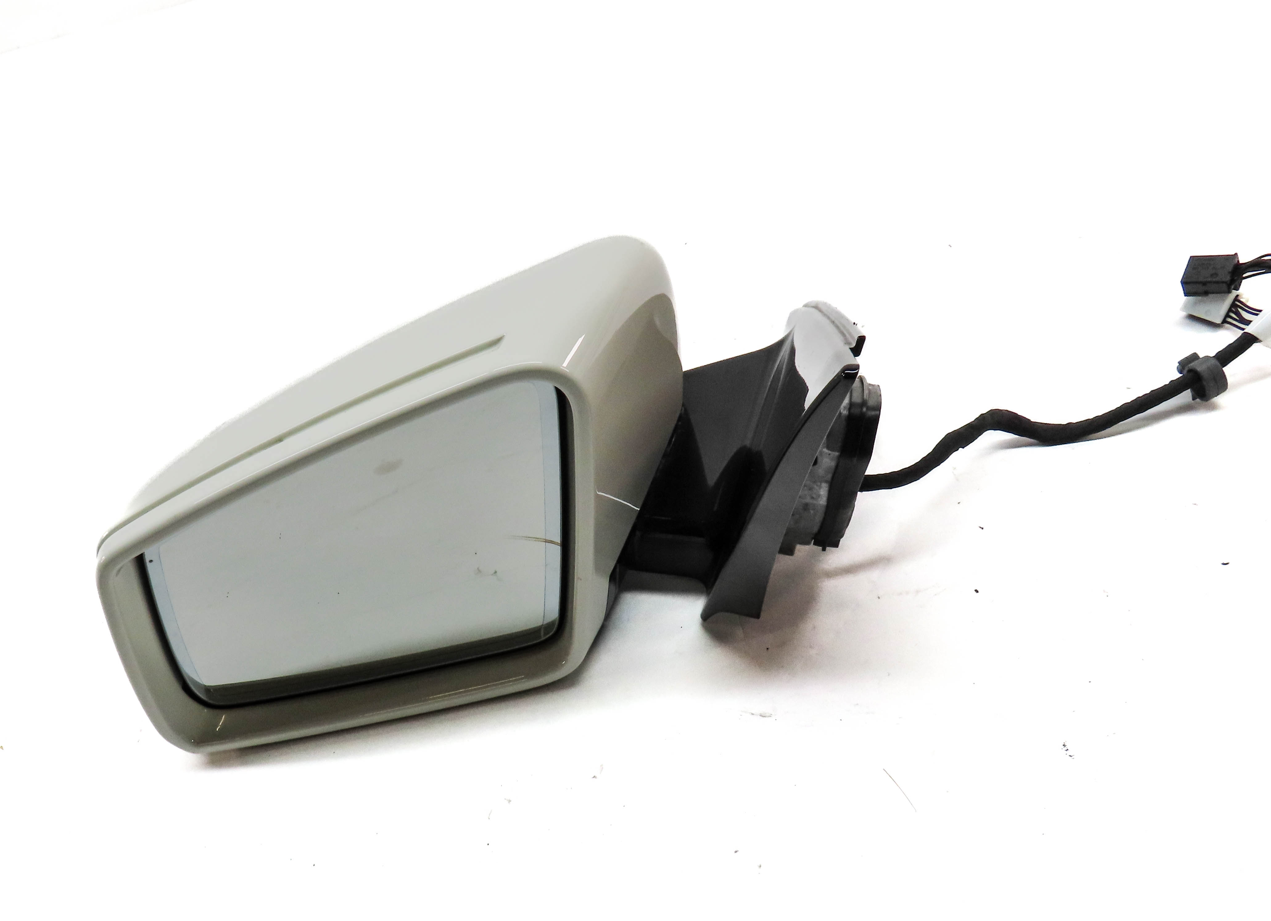 2010 MB E350 E550 E63 (W212) LEFT HEATED MEMORY AUTODIM DOOR MIRROR (White) — exact item pictured